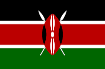 vlag Kenia 
