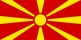 vlag Macedonië 